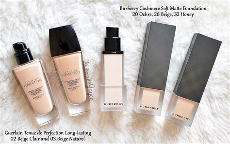 Burberry Cashmere Soft Matte Foundation Review